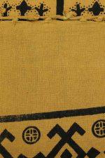 Vintage African Lizard Textile
