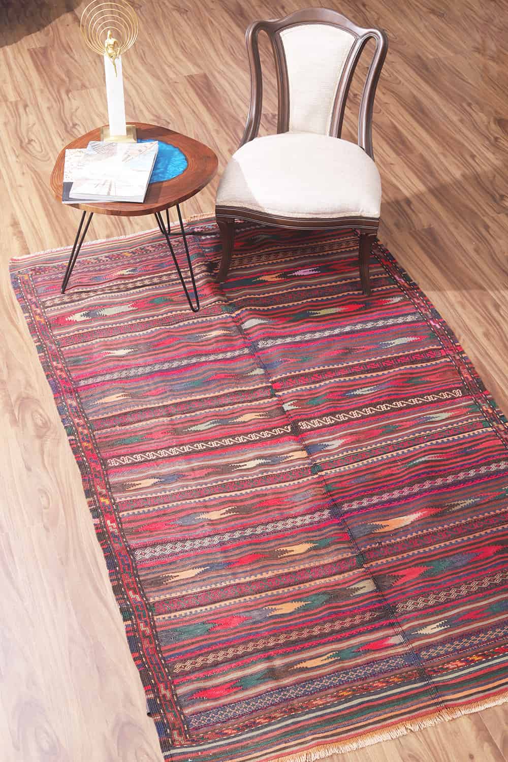 Vintage Balouch Kilim – Arrowhead
