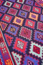 Vintage Kazak Kilim - Incandescent