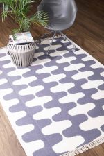 Woollen Flatweave - Scribble
