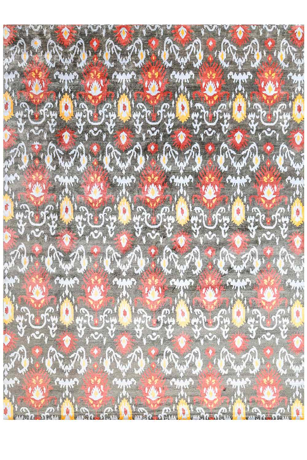 Ikat Bamboo silk – Soulful Gray