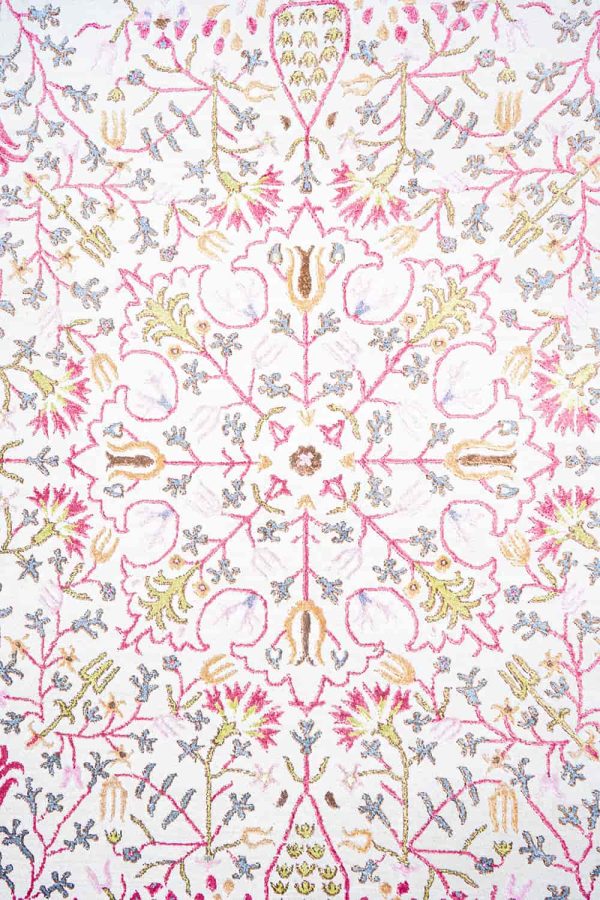 Indo Uzbek Suzani Collection - Off White