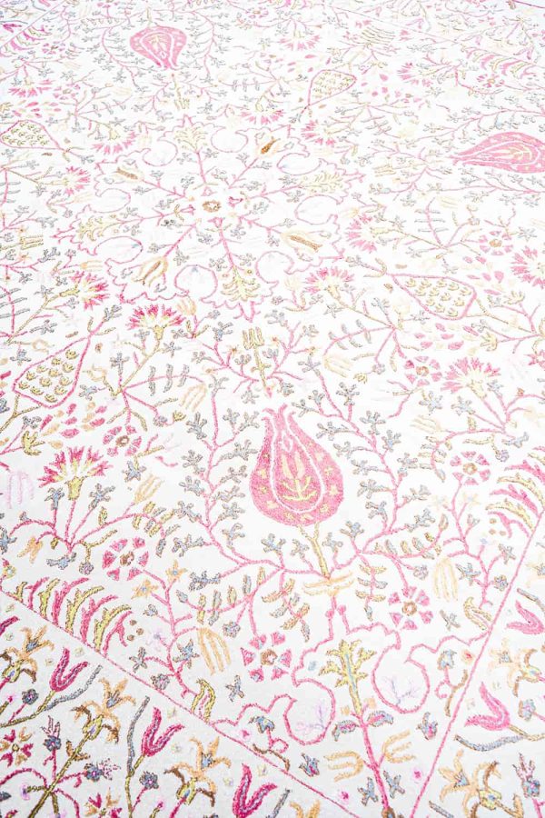 Indo Uzbek Suzani Collection - Off White