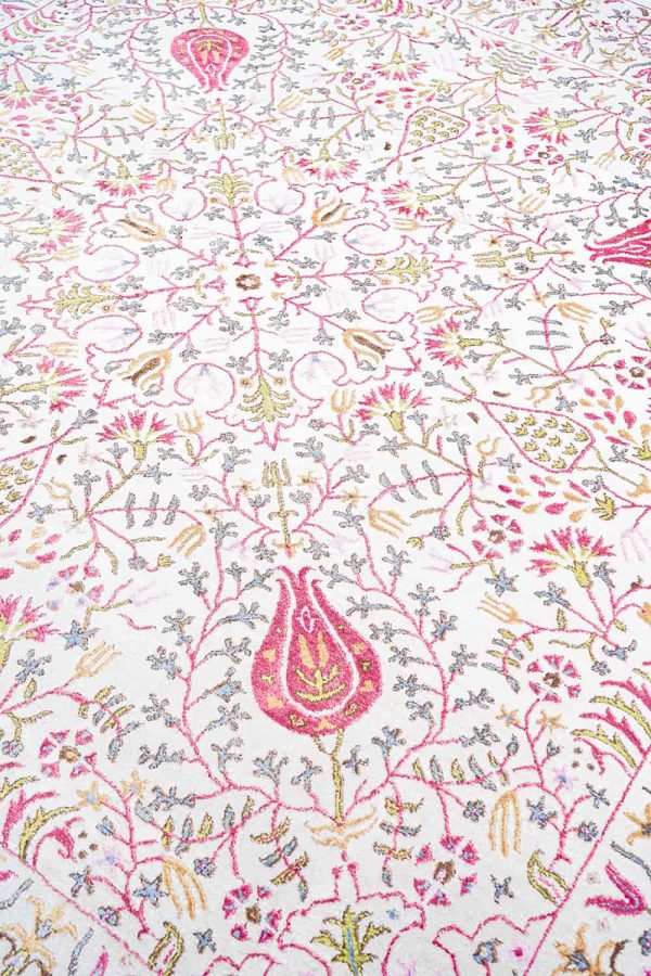 Indo Uzbek Suzani Collection - Off White