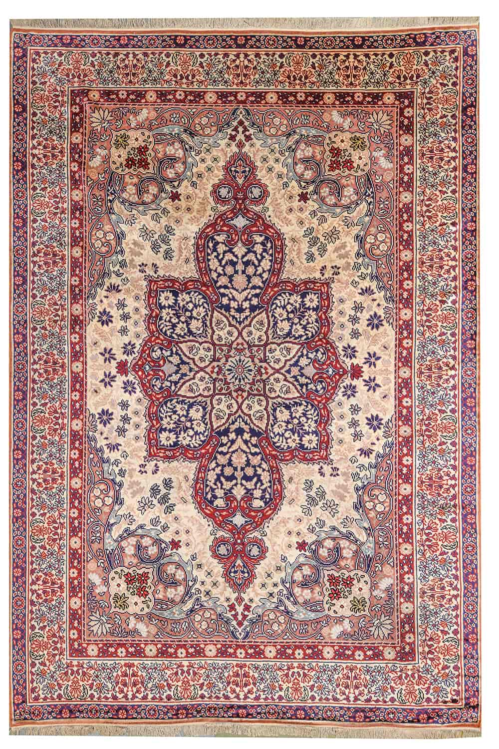 Vintage Kashan – Floral Stars