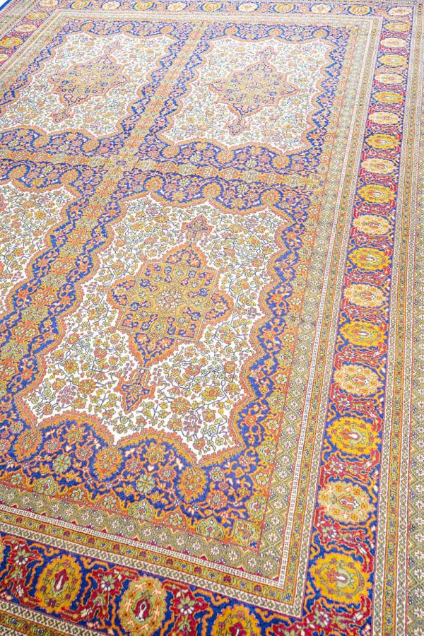 Vintage Lahore Silk and Wool - Palatial Window