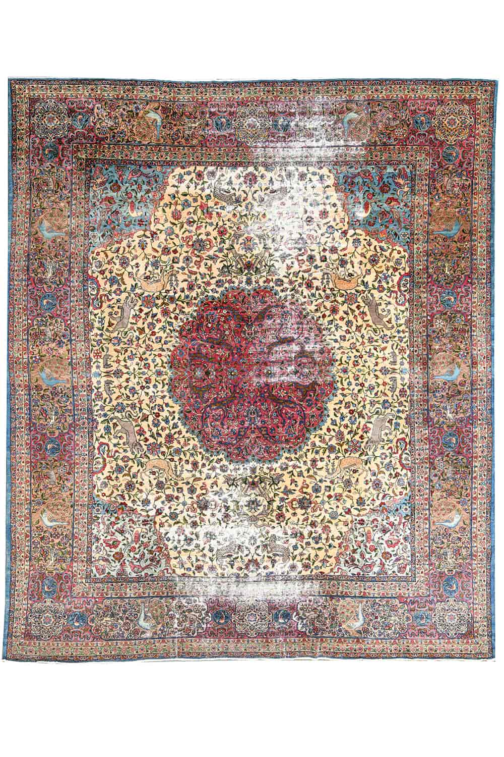 Antique Laver Kerman – Enchanted Forest