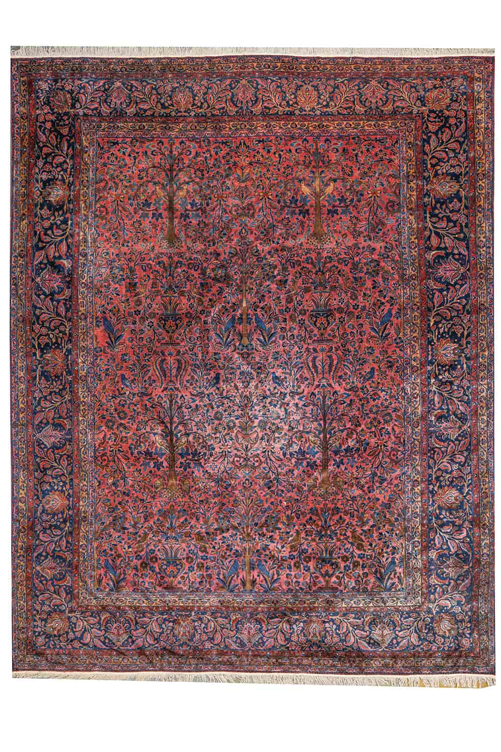 Antique Laver kerman – Intense Tree of Life