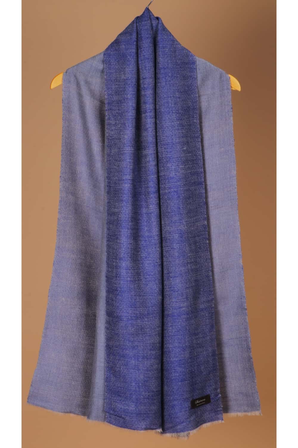 Light Weight Shahmina Reversible Stole – Dark Blue