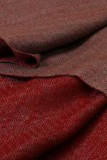 Light Weight Shahmina Reversible Stole - Deep Red