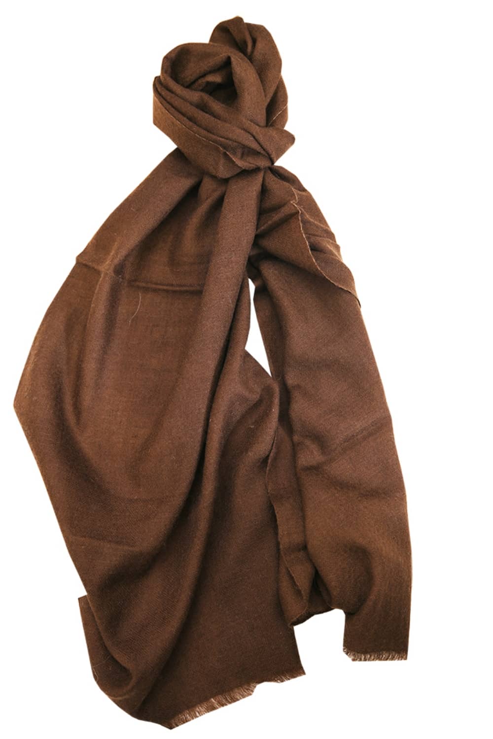 Light Weight Shahmina Scarves – Dark Brown