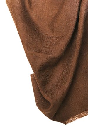 Light Weight Shahmina Scarves Dark Brown 2