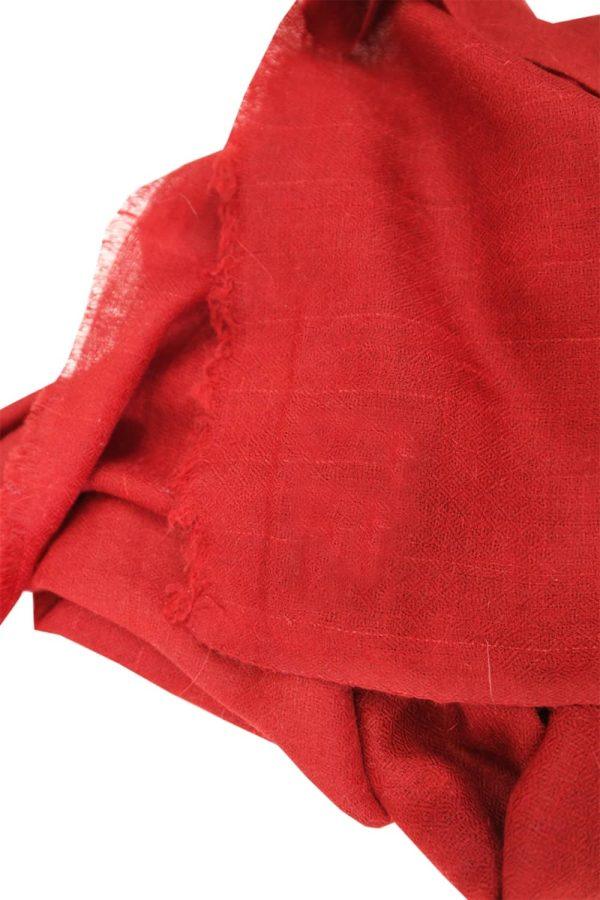 Light Weight Shahmina Scarves - Deep Red