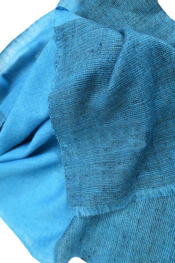 Light Weight Shahmina Scarves - Dual Blue