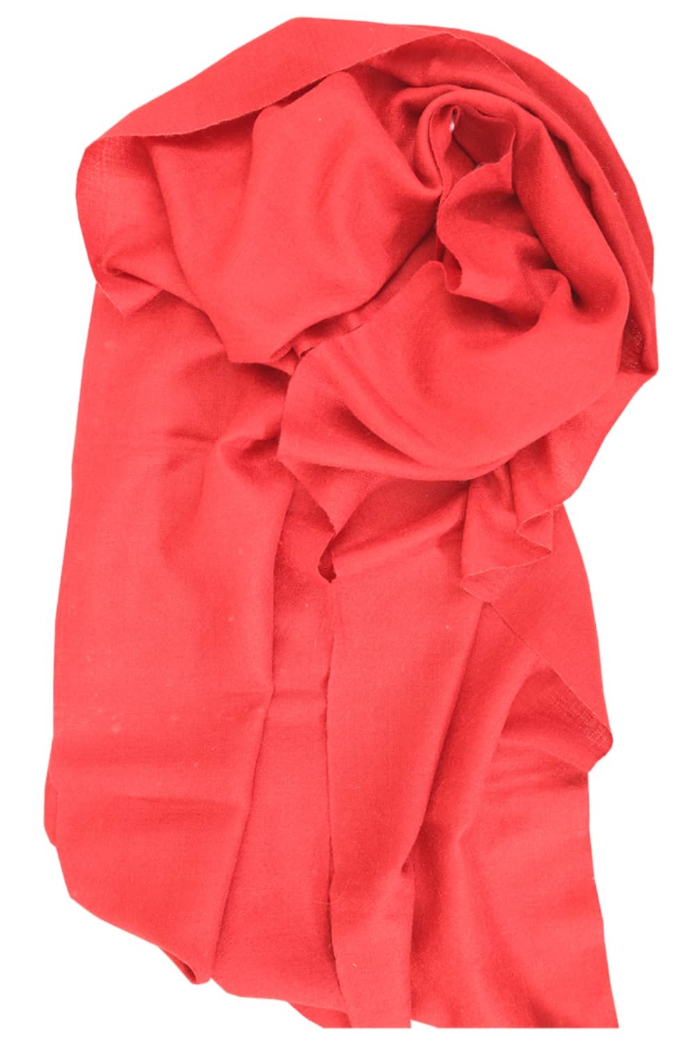 Light Weight Shahmina Scarves – Plain Red