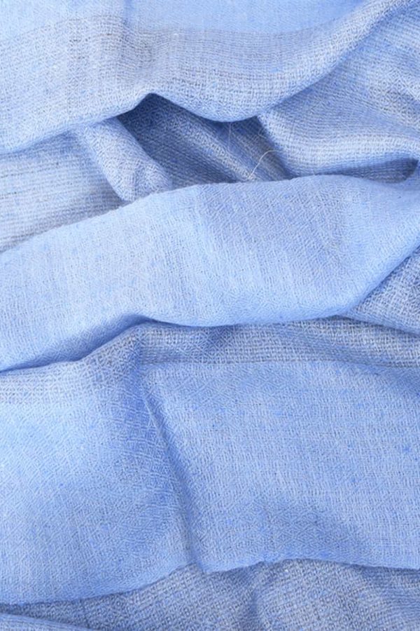 Light Weight Shahmina Scarves - Sky Blue