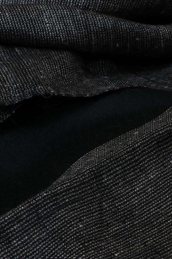 Light Weight Shahmina Shawl - Black and Grey