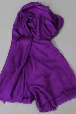 Light Weight Shahmina Stole - Violet