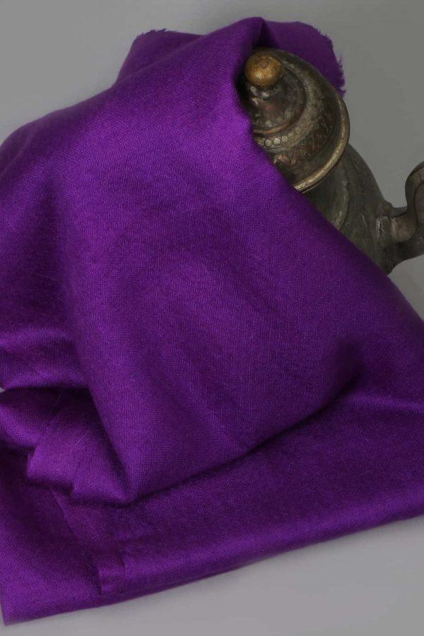 Light Weight Shahmina Stole - Violet