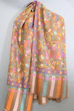 Pashmina Kani Jamawar Shawl - Multi