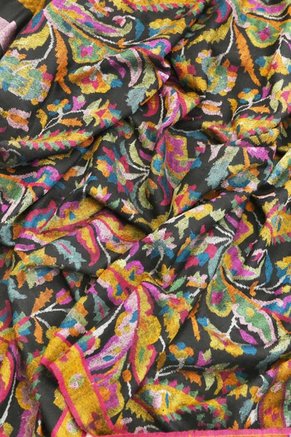 Pashmina Kani Shawl - Floral