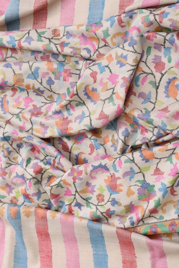Pashmina Kani Shawl - Multi