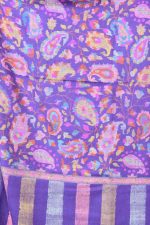 Pashmina Kani Shawl - Purple