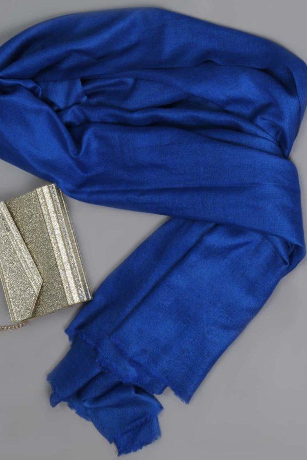 Pashmina Stole - Royal Blue