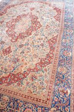 Persian Dabeer Kashan - Rustic Beige and Red