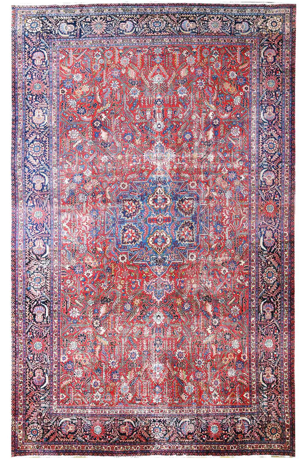 Antique Persian Heriz – Palmettes