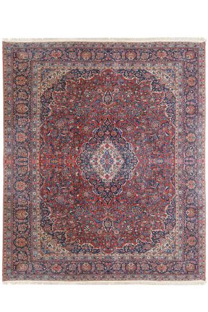 Antique Persian Kashan - Diamonte