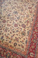Persian Kashan - Golden Floral Vines