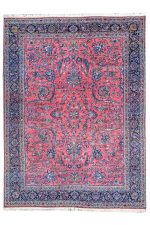 Persian Kerman - Entwined Pink