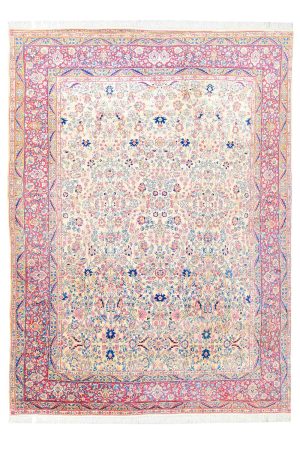 Antique Persian Kerman - Floral Fury