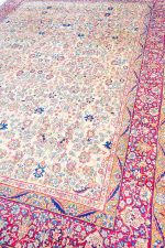 Antique Persian Kerman - Floral Fury
