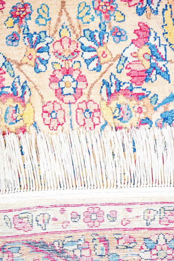 Antique Persian Kerman - Floral Fury