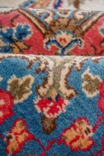 Antique Laver Kerman Aubusson - Diamonds