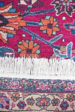 Antique Persian Saroukh - Festive Red