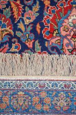 Antique Persian Royal Kurk Kashan - Blooming Vines
