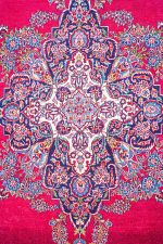 Persian Royal Kurk Kashan - Lava Red