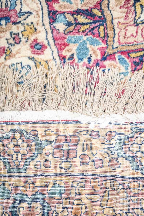 Antique Persian Shah Kerman - Sapphire