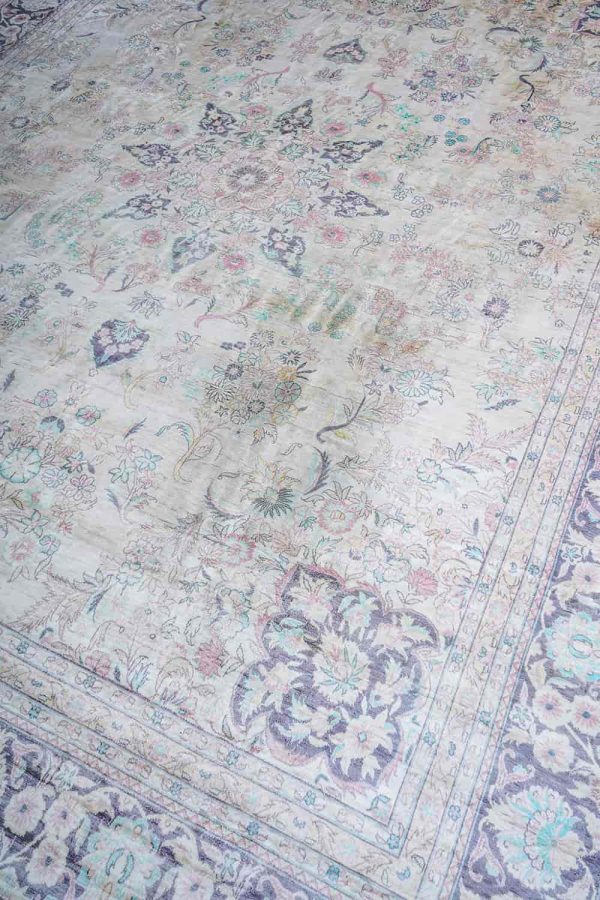 Vintage Persian Silk Turkish - Subtle Gold
