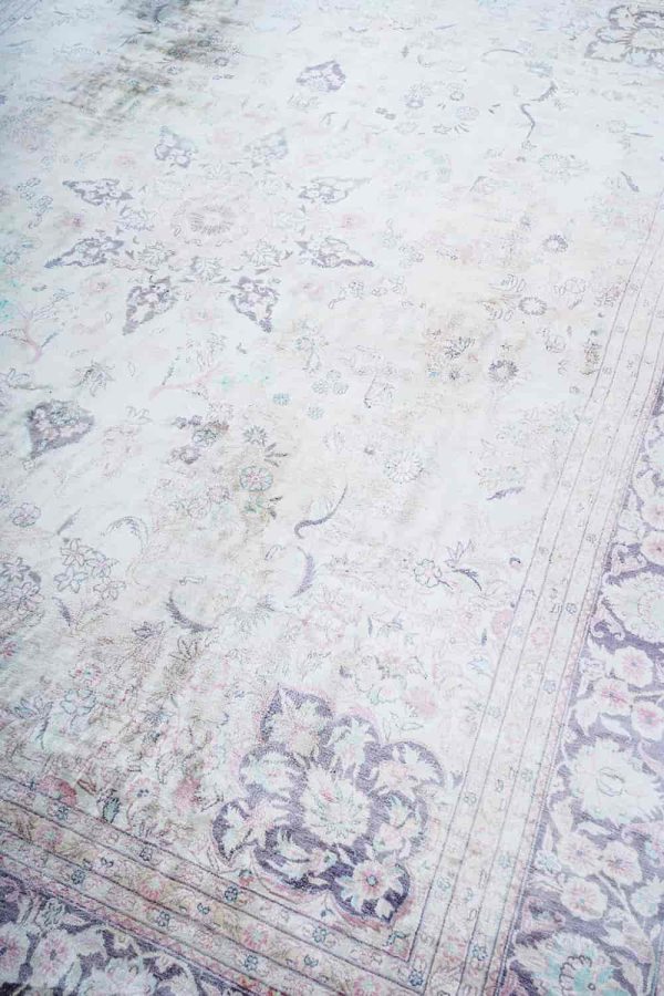 Vintage Persian Silk Turkish - Subtle Gold