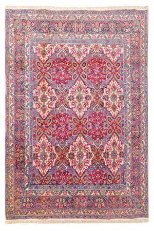 Antique Persian Yezd Kerman - Floral Lattice