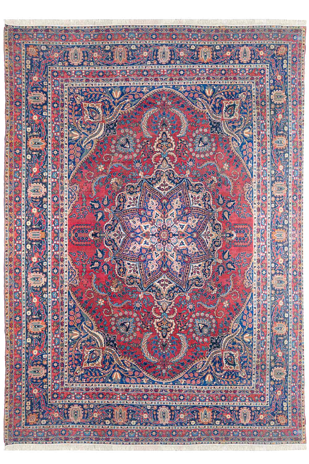 Antique Persian Yezd Kerman – Star Medallion
