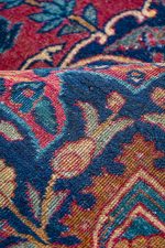 Antique Persian Yezd Kerman - Star Medallion