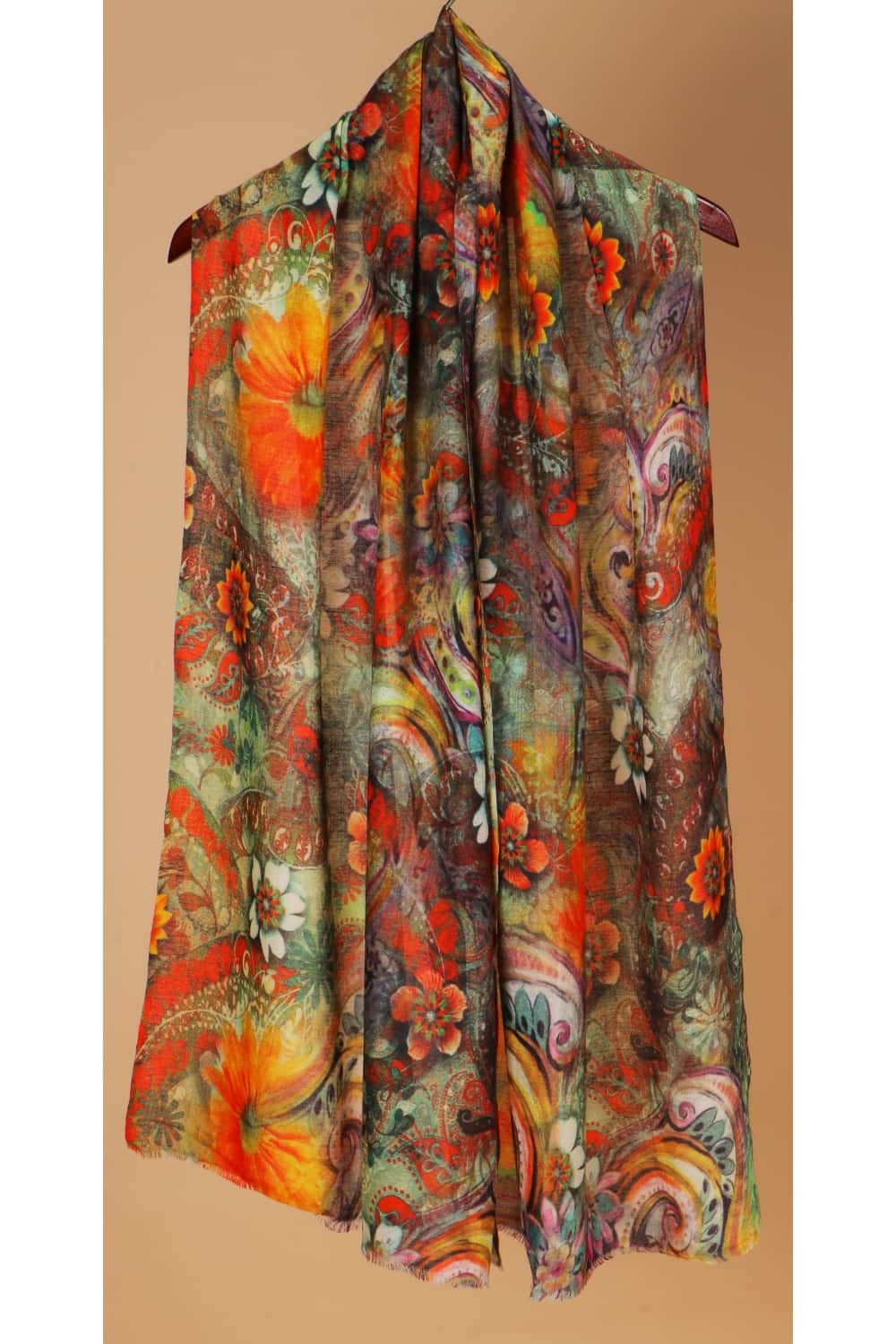 Printed Pashmina Stole – Floral