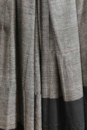 Grey and Black handcrafted Shawls made from Shahmina by Carpet Cellar