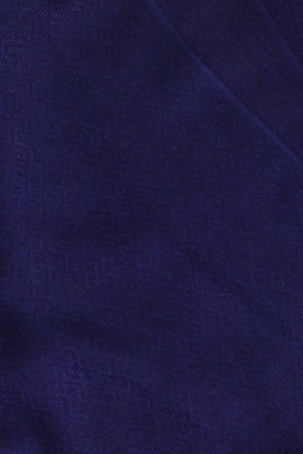 Silk Pashmina Muffler - Navy