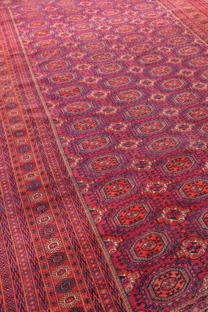 Rose Red and handcrafted Vintage Carpets made from Wool by Carpet Cellar